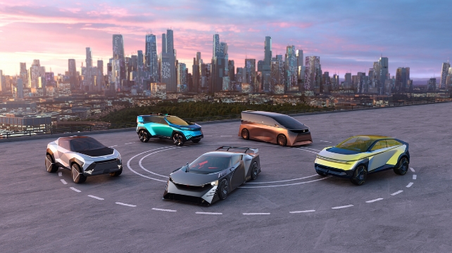 2023日本移動出行展中日産汽車五款概念車亮相